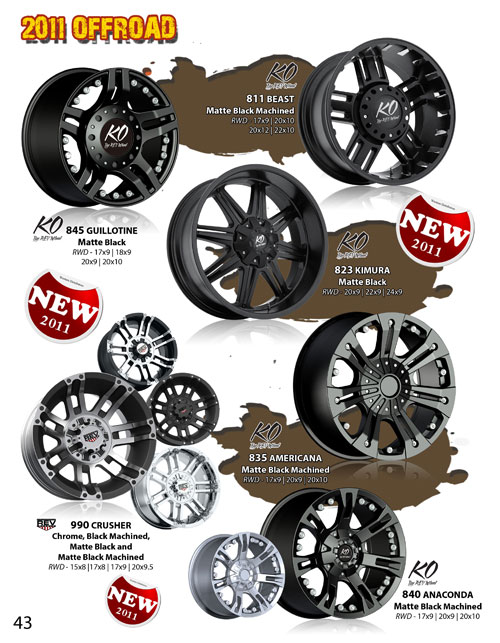 Western Wheel and Tire Catalog Page 44