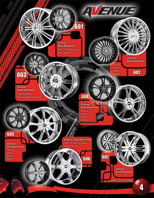 Western Wheel and Tire Catalog Page 05