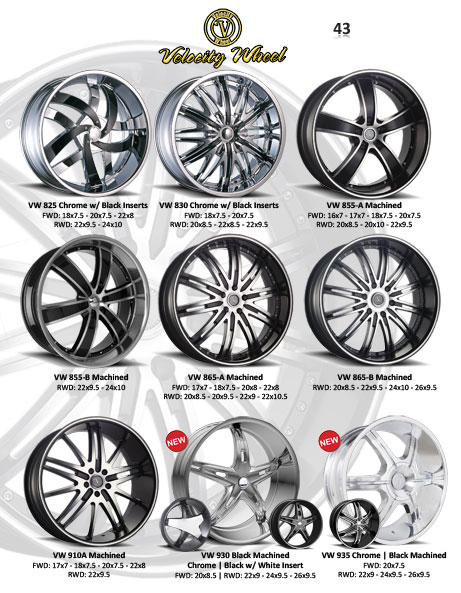 Western Wheel and Tire Catalog Page 44