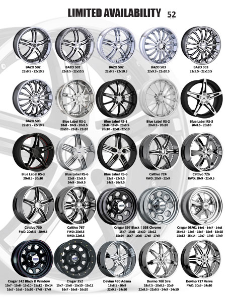 Western Wheel and Tire Catalog Page 53