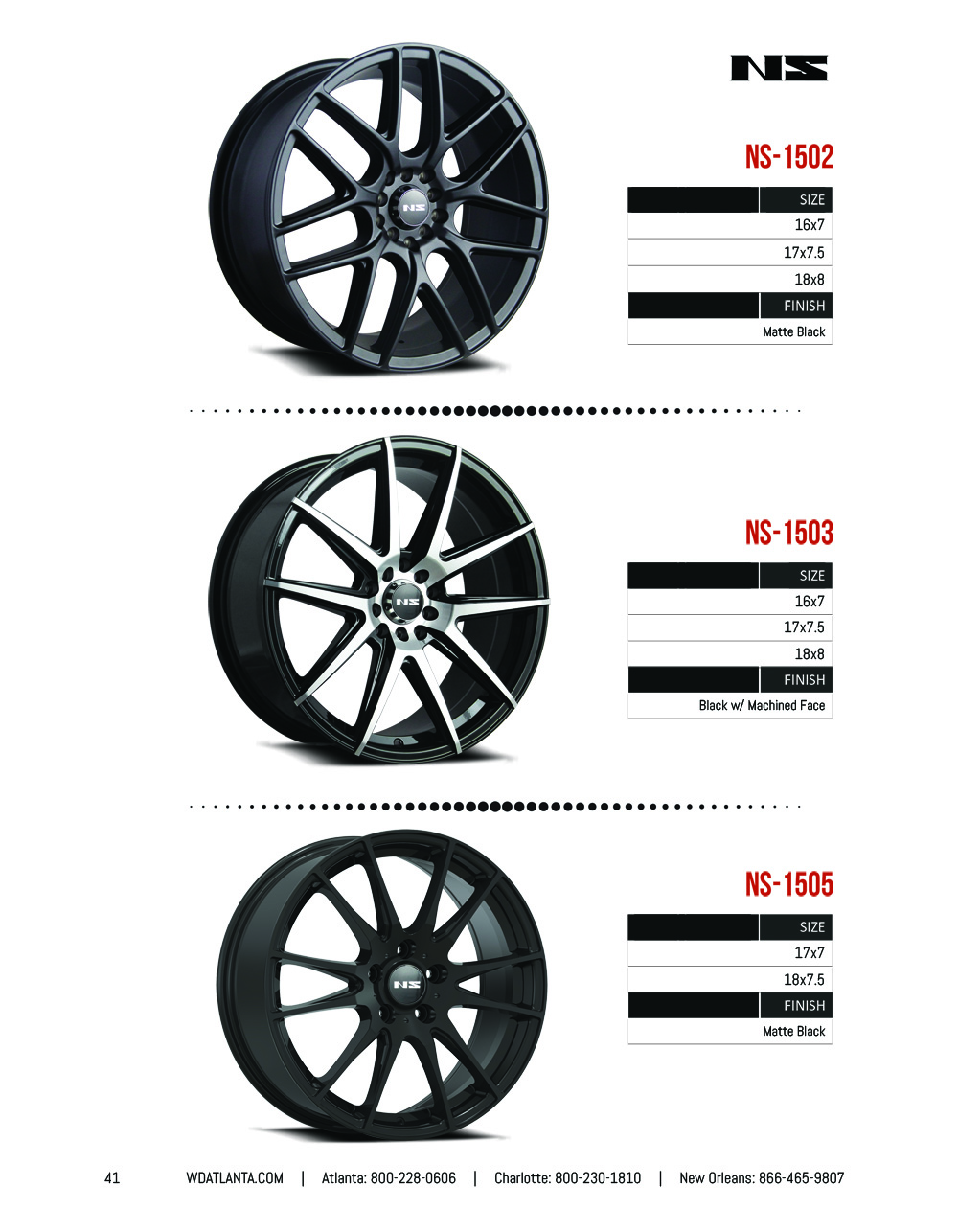 Western Wheel and Tire Catalog Page 41