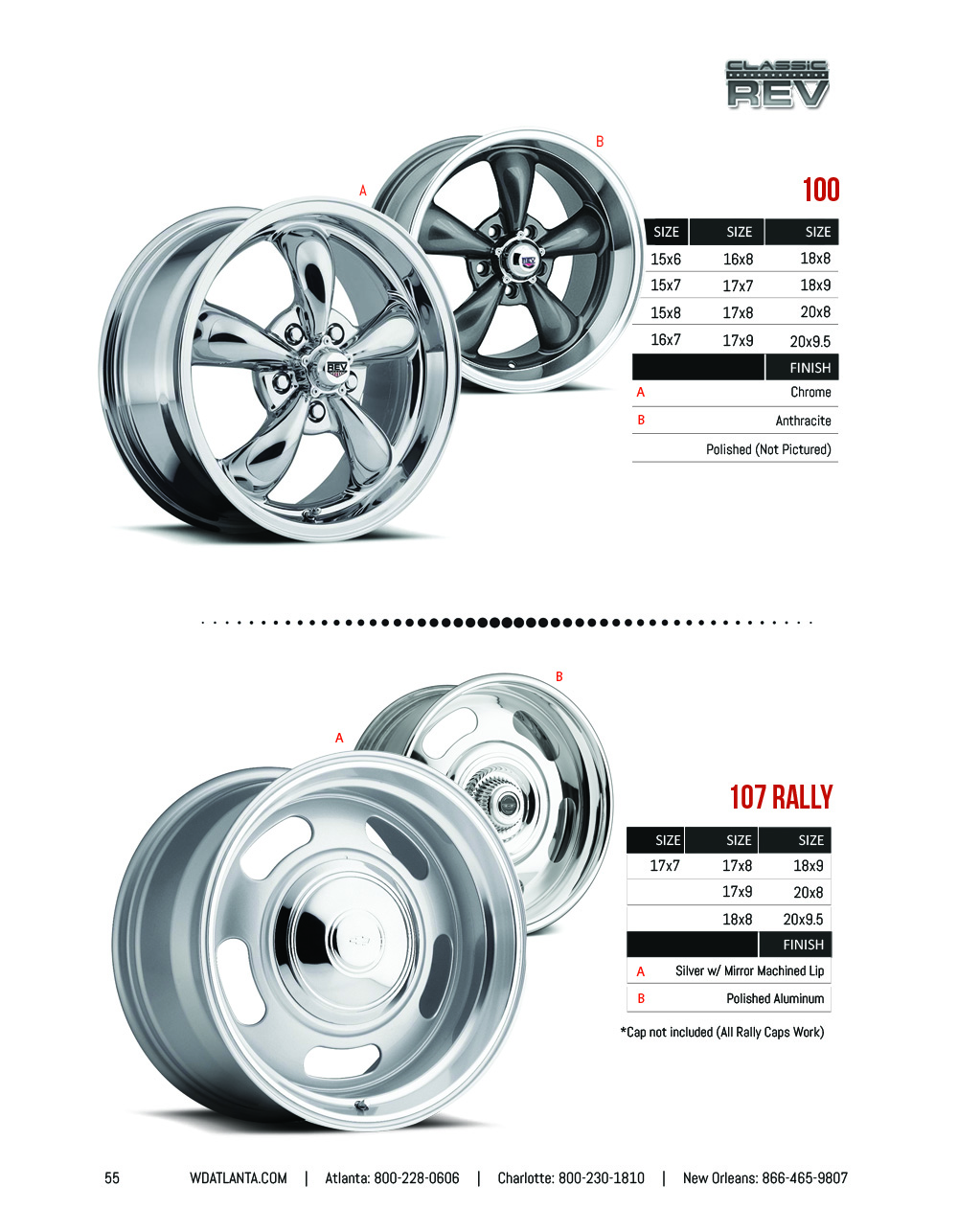 Western Wheel and Tire Catalog Page 55