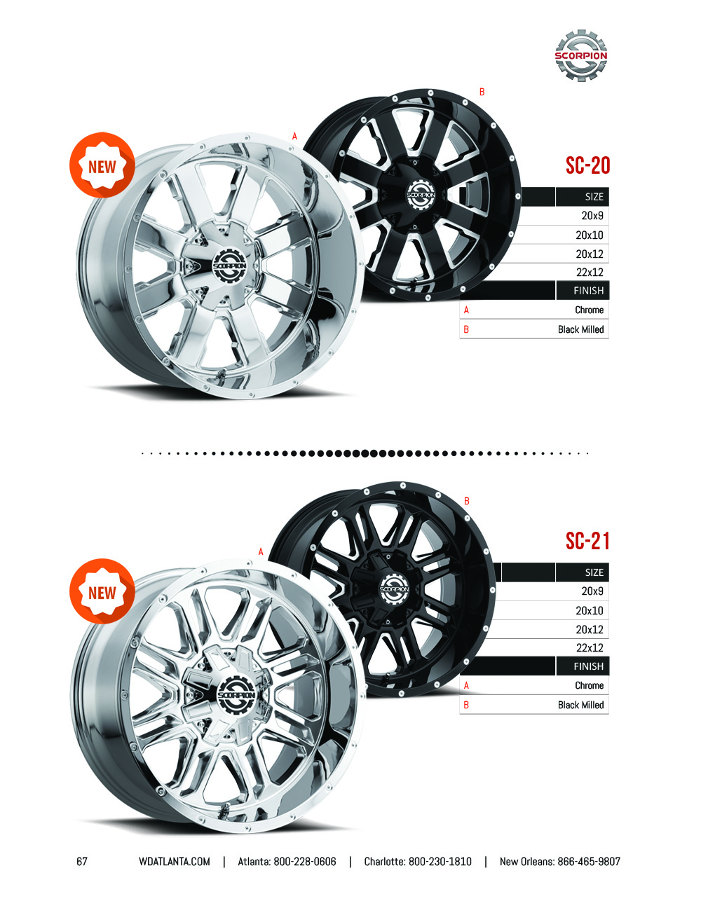 Western Wheel and Tire Catalog Page 67