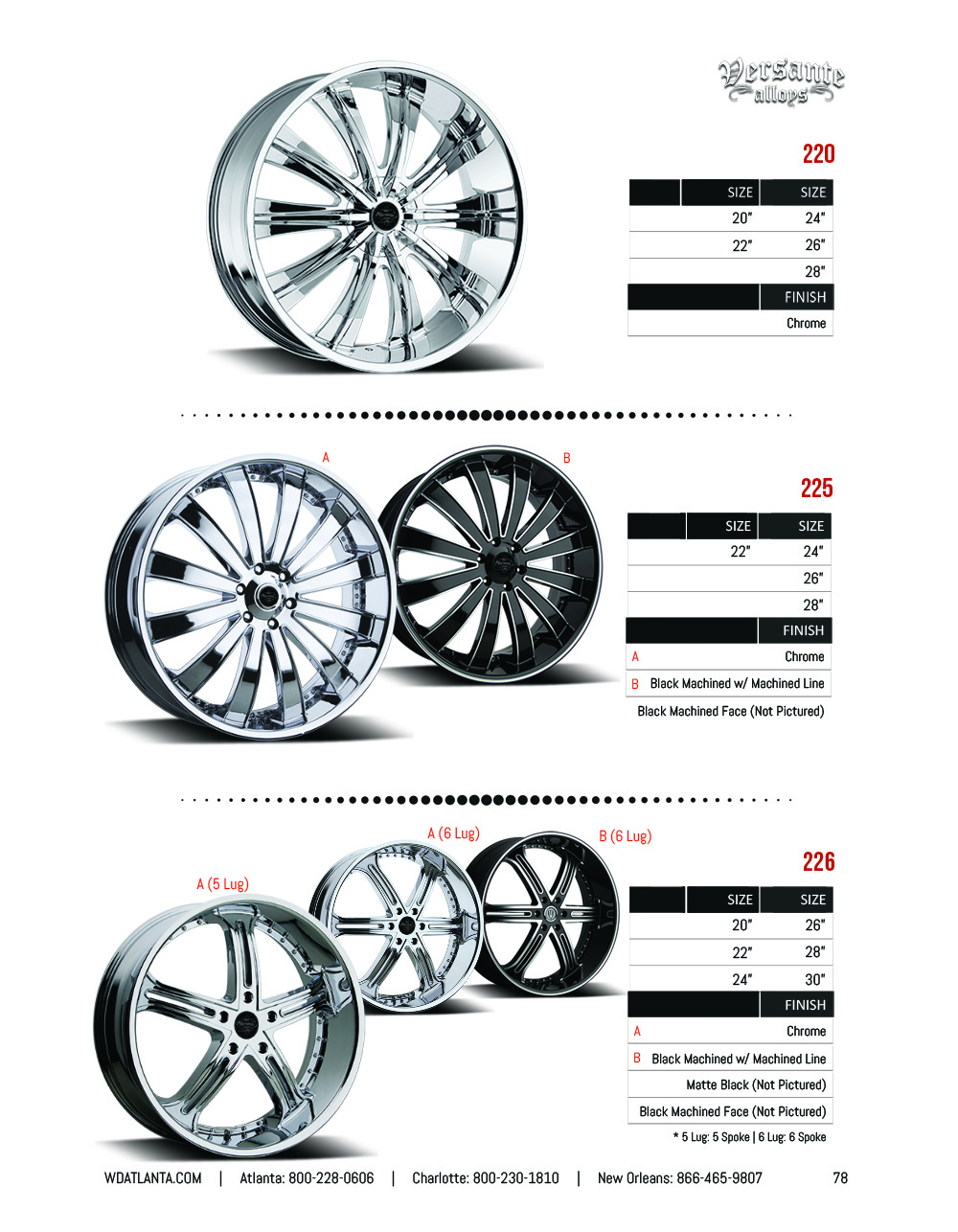 Western Wheel and Tire Catalog Page 78