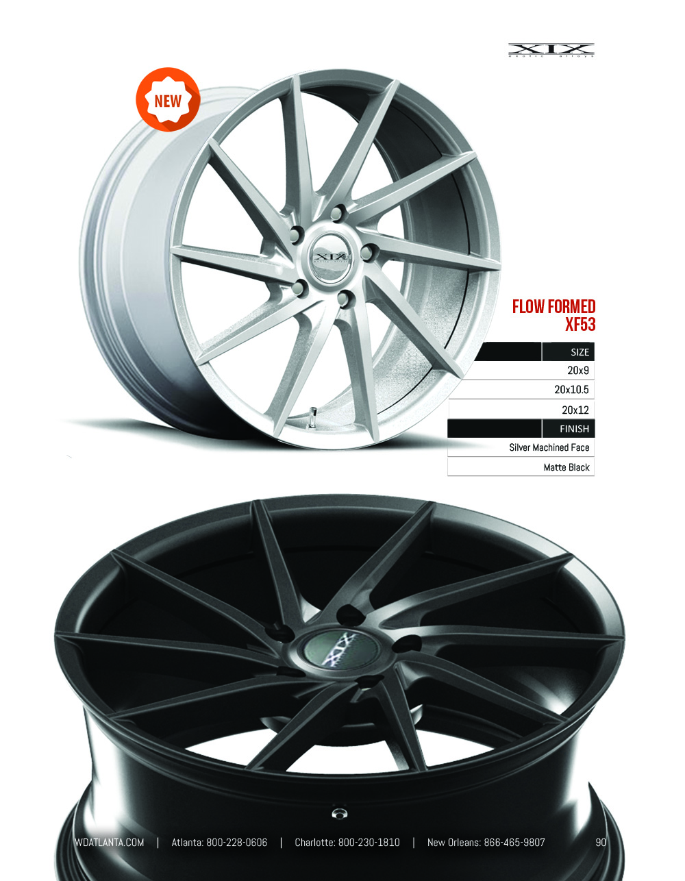 Western Wheel and Tire Catalog Page 90