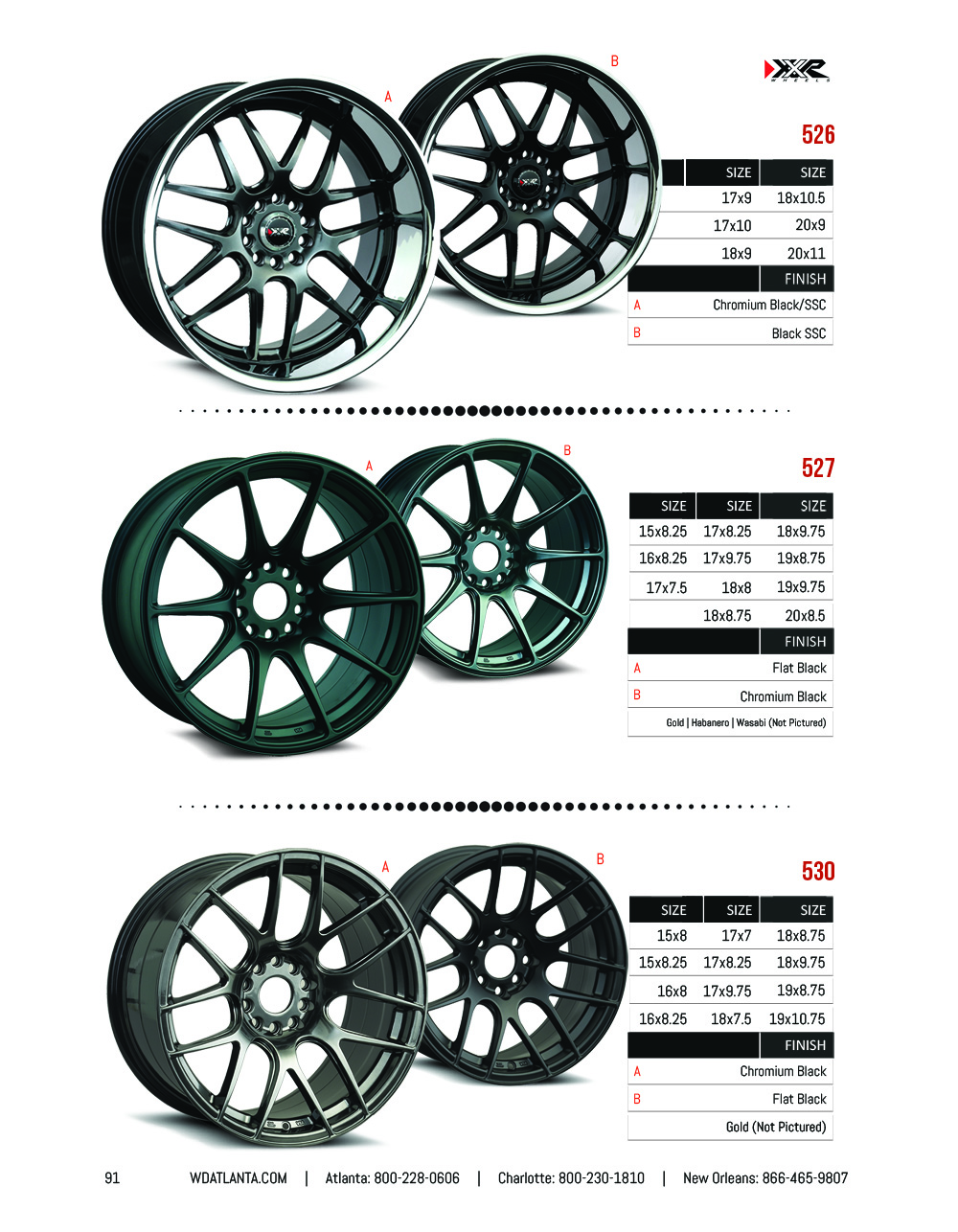 Western Wheel and Tire Catalog Page 91