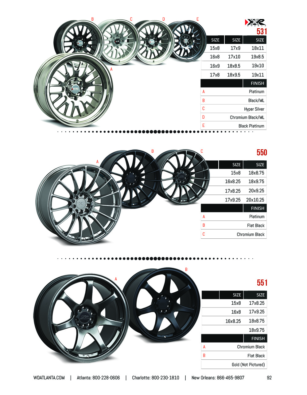 Western Wheel and Tire Catalog Page 92