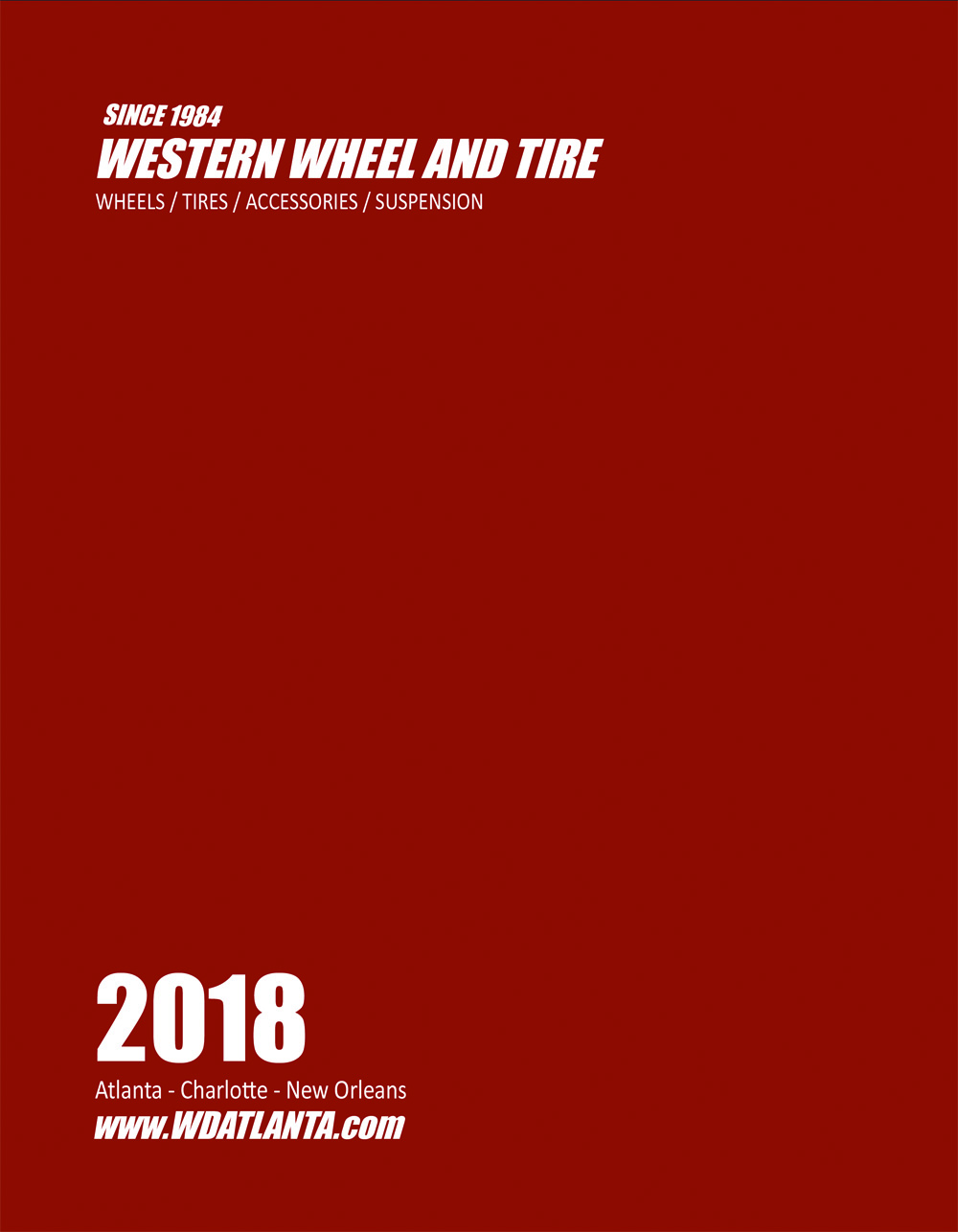 Western Wheel and Tire Catalog Page 00