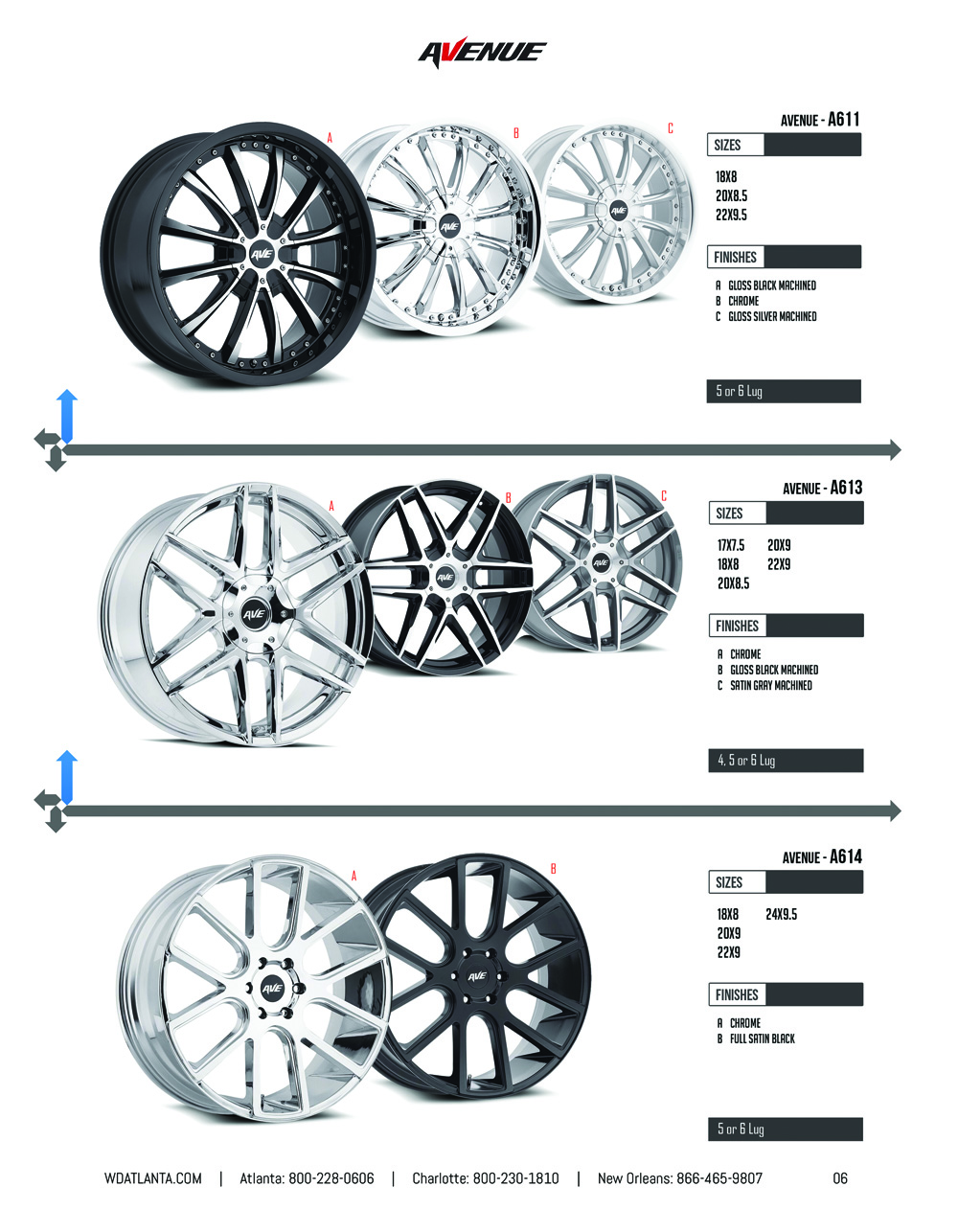 Western Wheel and Tire Catalog Page 06