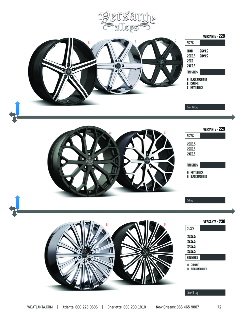 Western Wheel and Tire Catalog Page 72