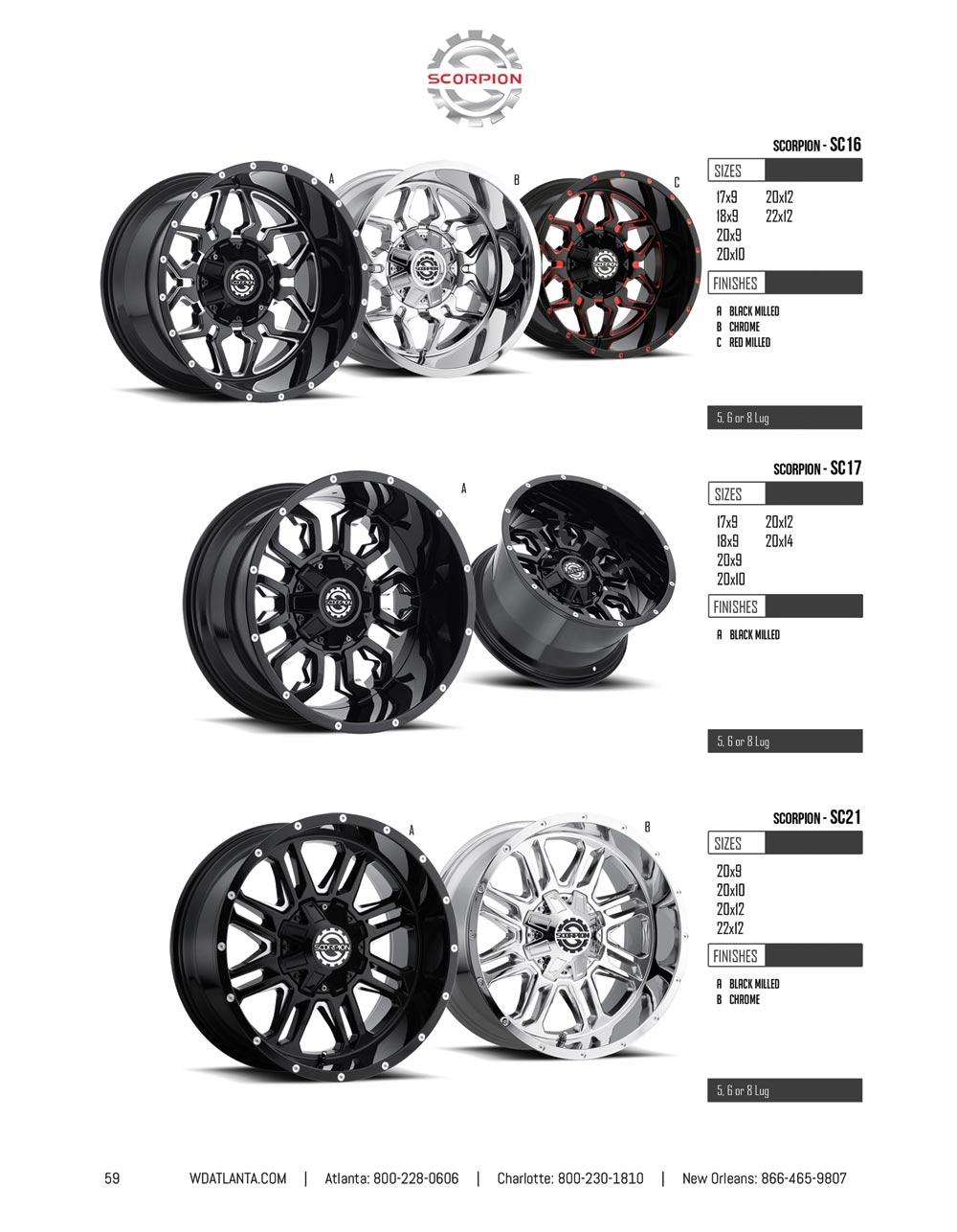 Western Wheel and Tire Catalog Page 59