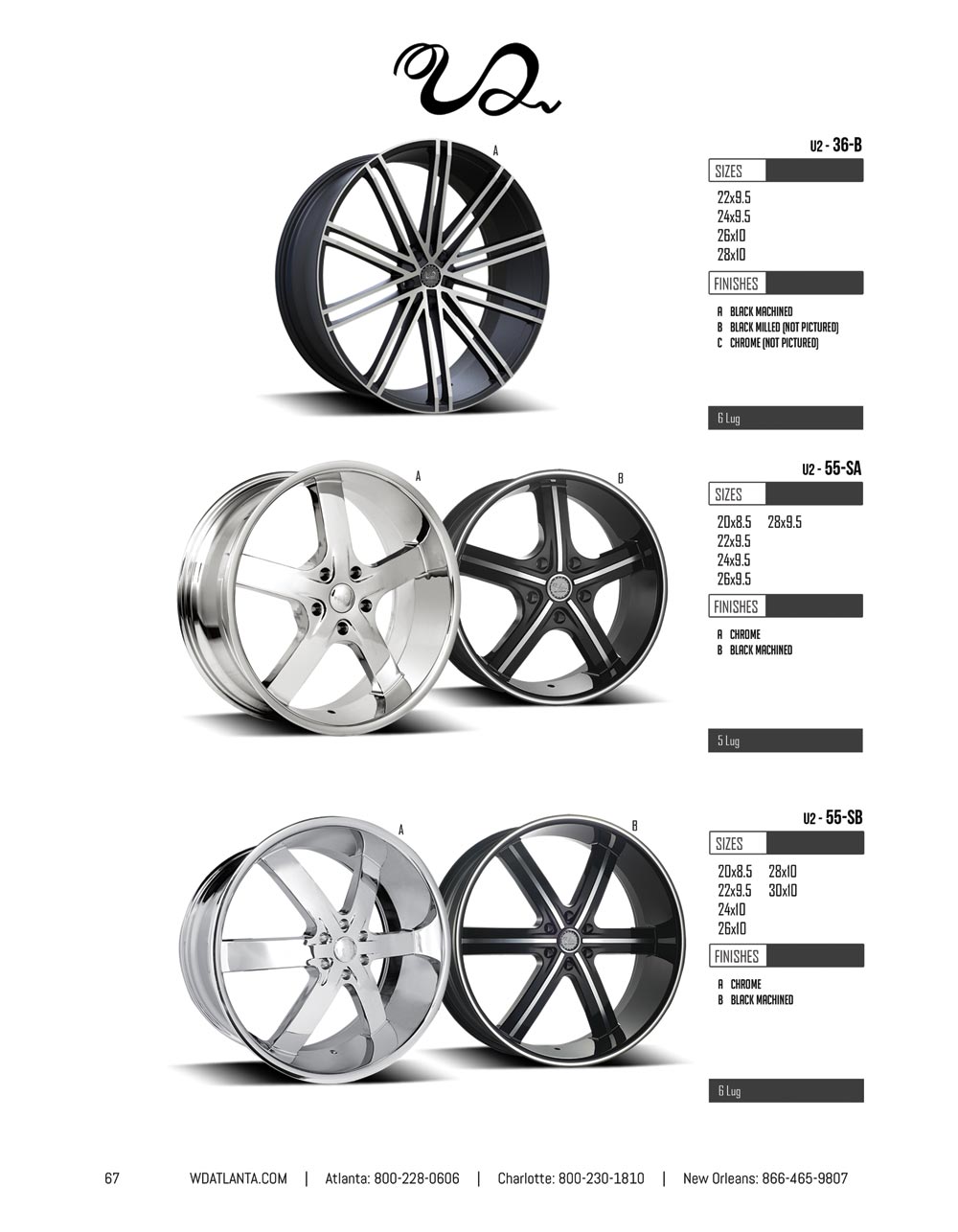 Western Wheel and Tire Catalog Page 67