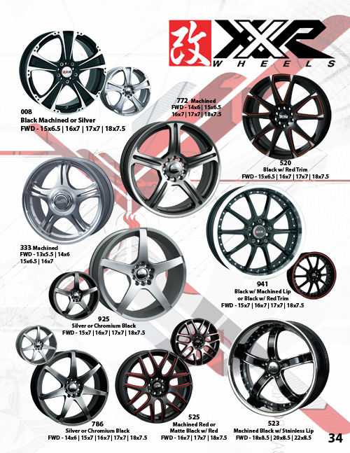 Western Wheel and Tire Catalog Page 35