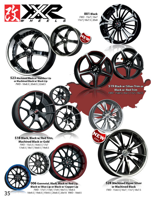 Western Wheel and Tire Catalog Page 36