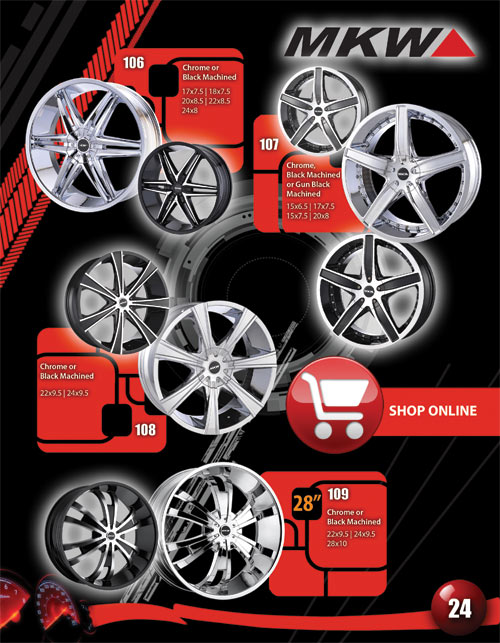 Western Wheel and Tire Catalog Page 25