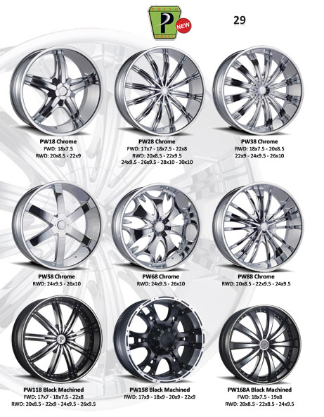 Western Wheel and Tire Catalog Page 30