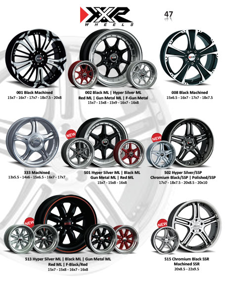 Western Wheel and Tire Catalog Page 48