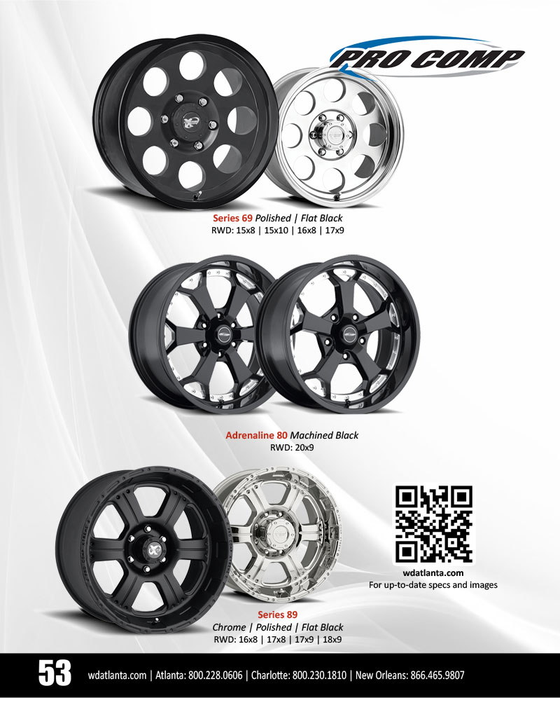 Western Wheel and Tire Catalog Page 54