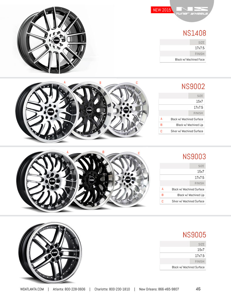 Western Wheel and Tire Catalog Page 46