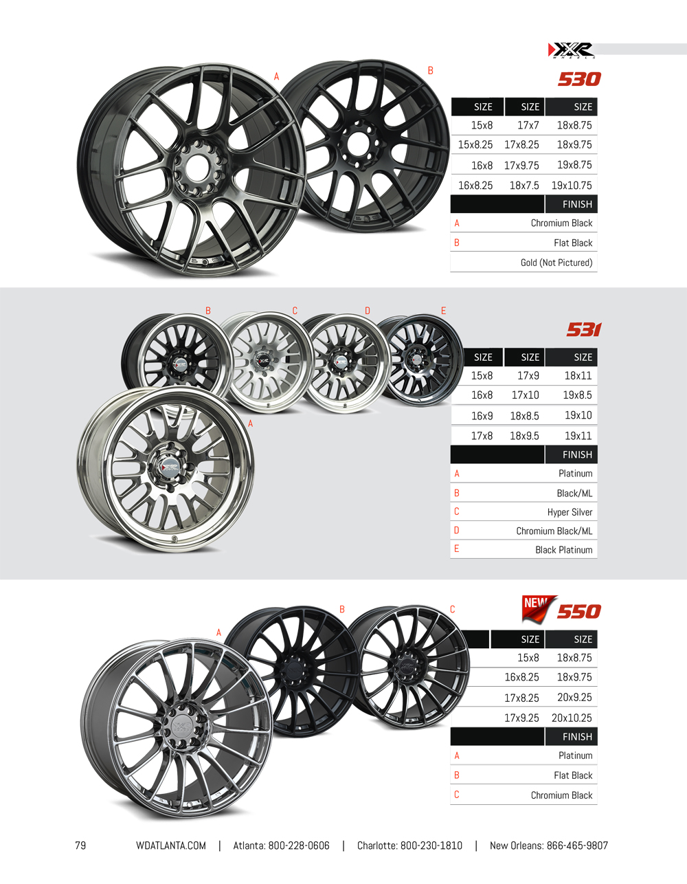 Western Wheel and Tire Catalog Page 79