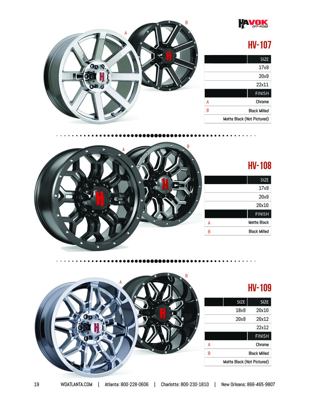 Western Wheel and Tire Catalog Page 19