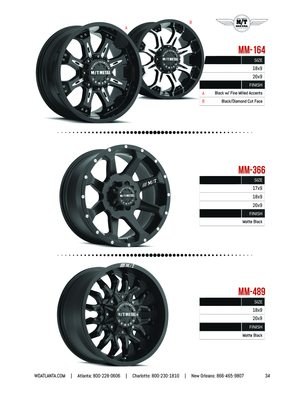 Western Wheel and Tire Catalog Page 34
