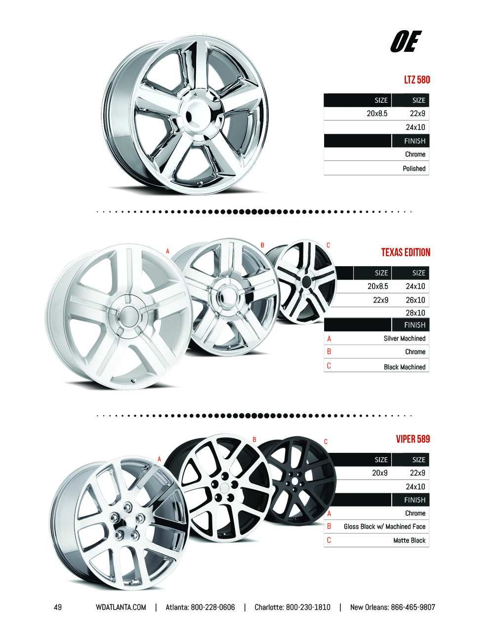 Western Wheel and Tire Catalog Page 49