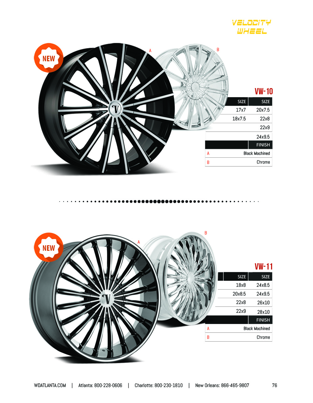 Western Wheel and Tire Catalog Page 76