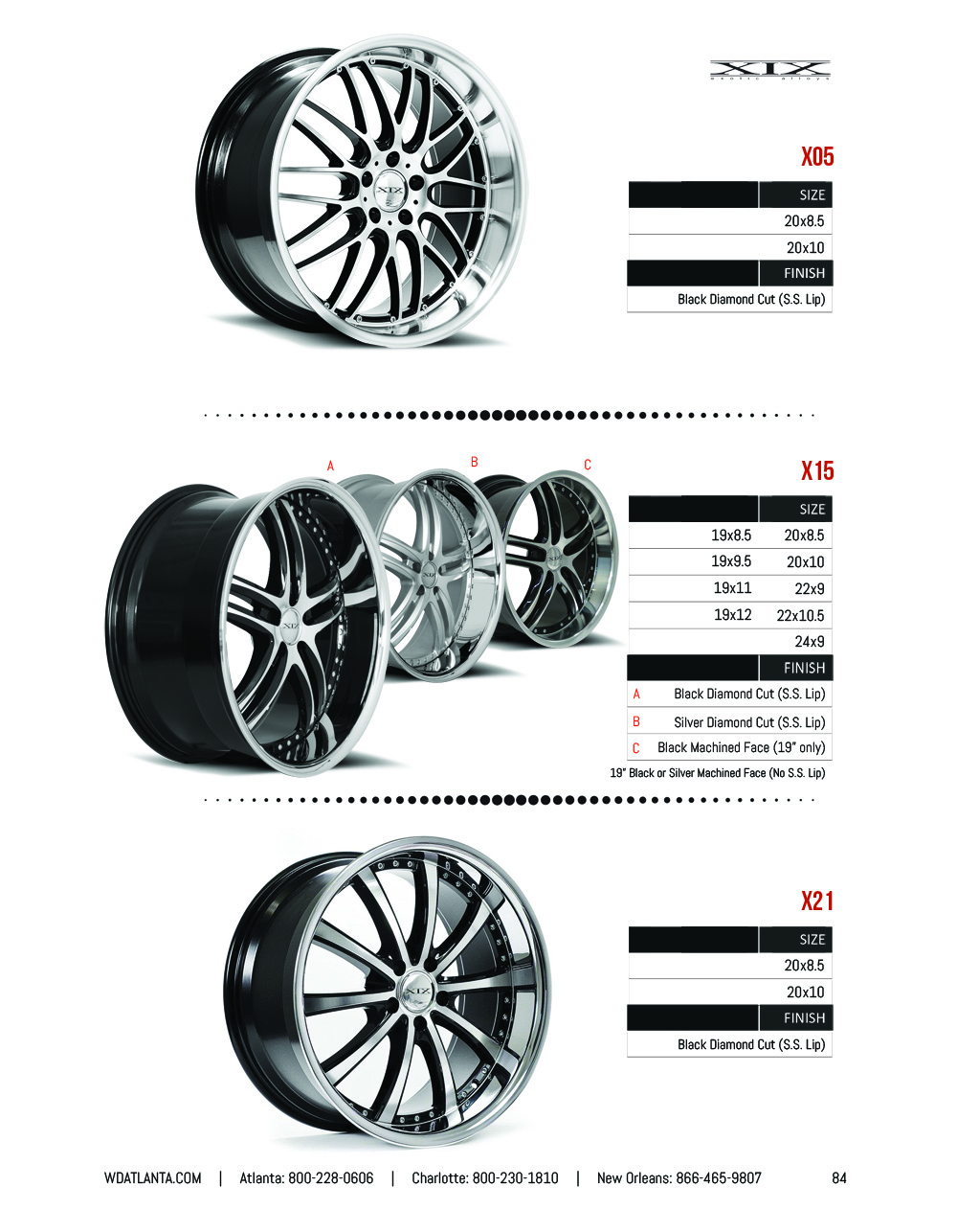 Western Wheel and Tire Catalog Page 84