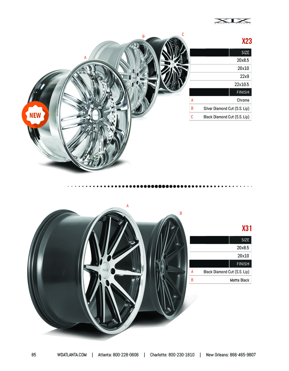 Western Wheel and Tire Catalog Page 85