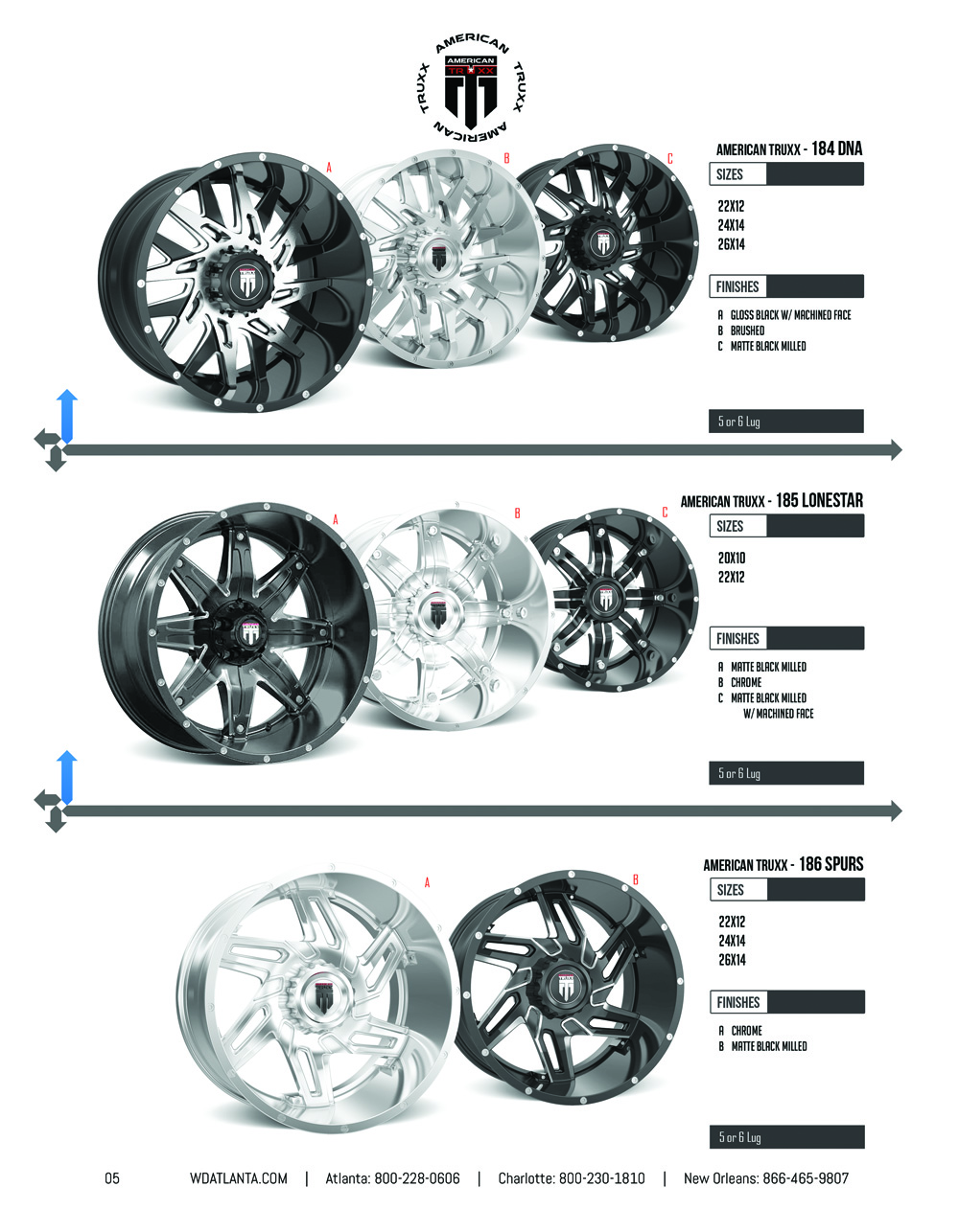 Western Wheel and Tire Catalog Page 05