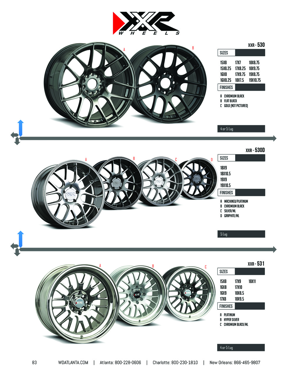 Western Wheel and Tire Catalog Page 83