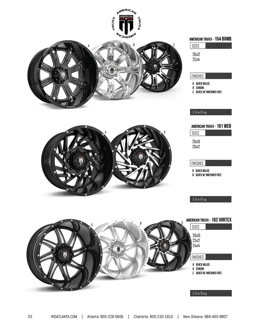 Western Wheel and Tire Catalog Page 03