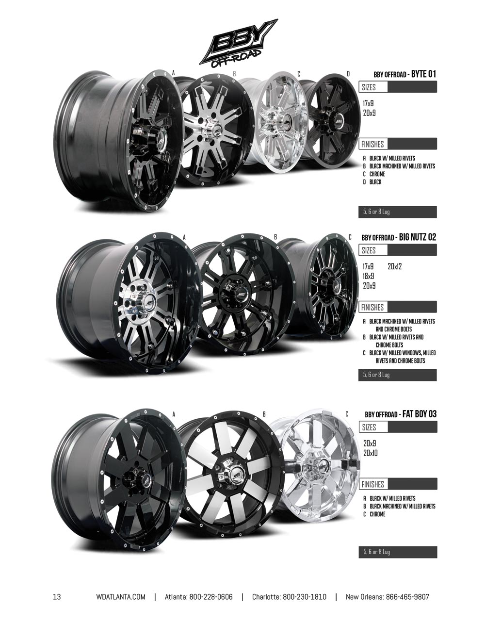 Western Wheel and Tire Catalog Page 13