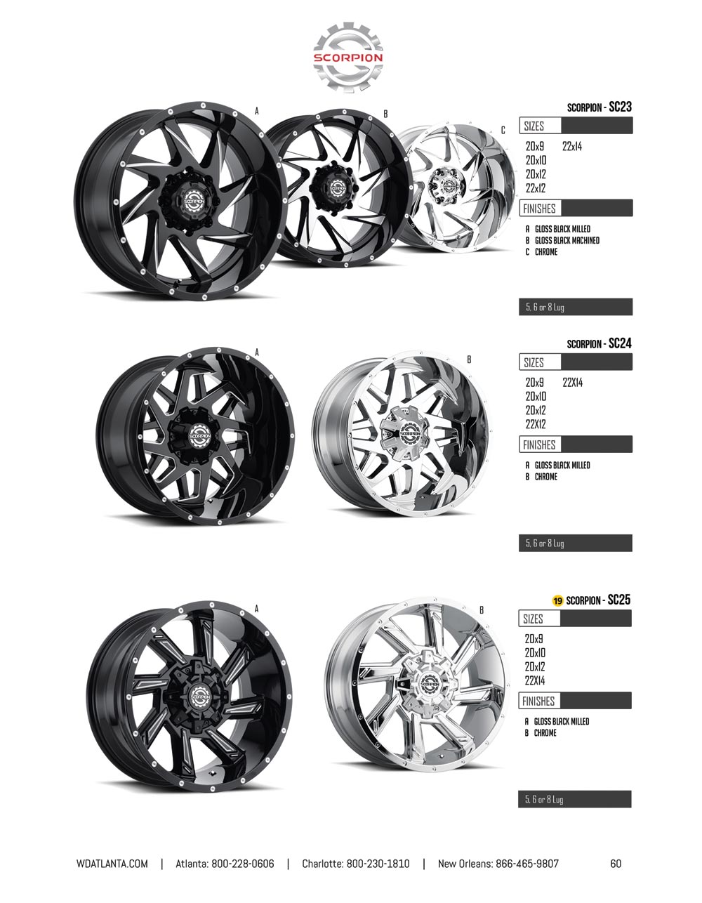 Western Wheel and Tire Catalog Page 60
