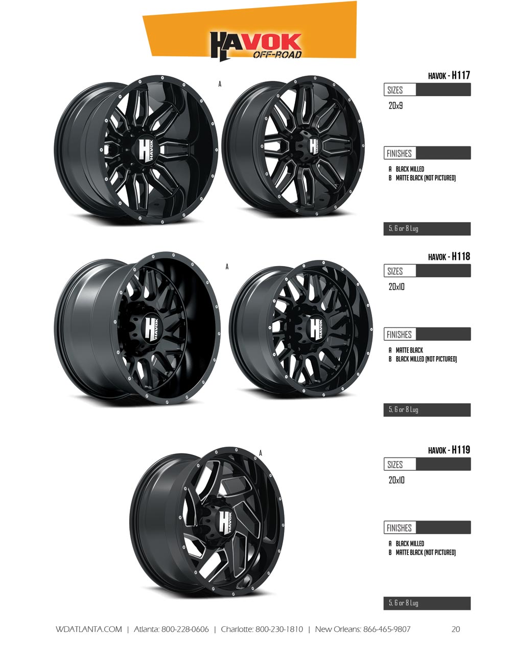 Western Wheel and Tire Catalog Page 20