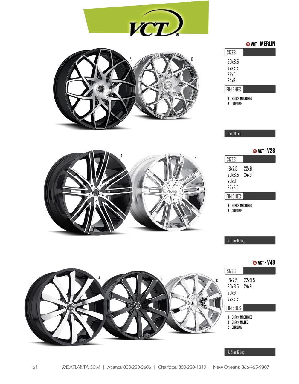 Western Wheel and Tire Catalog Page 61