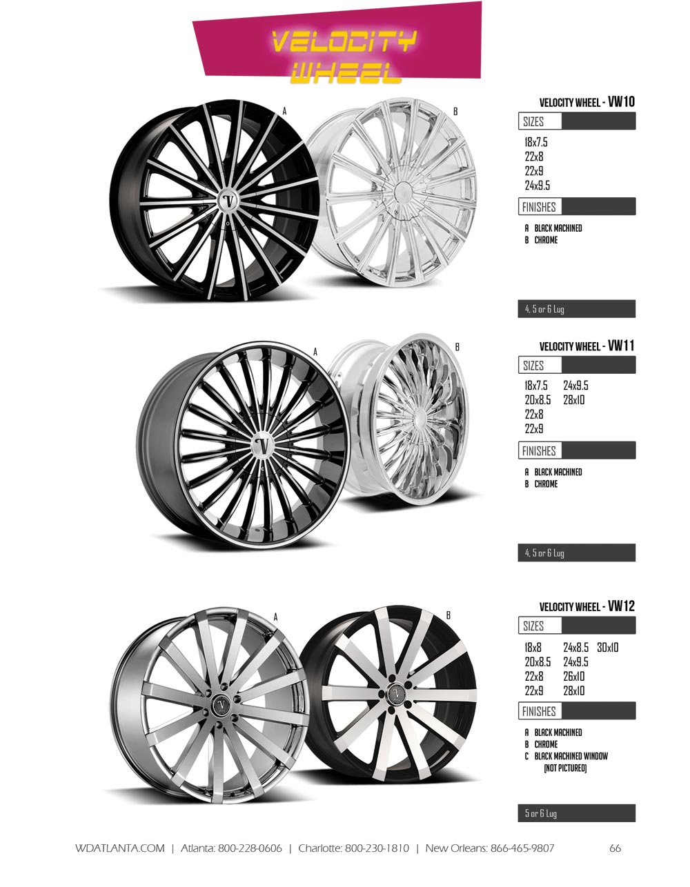 Western Wheel and Tire Catalog Page 66